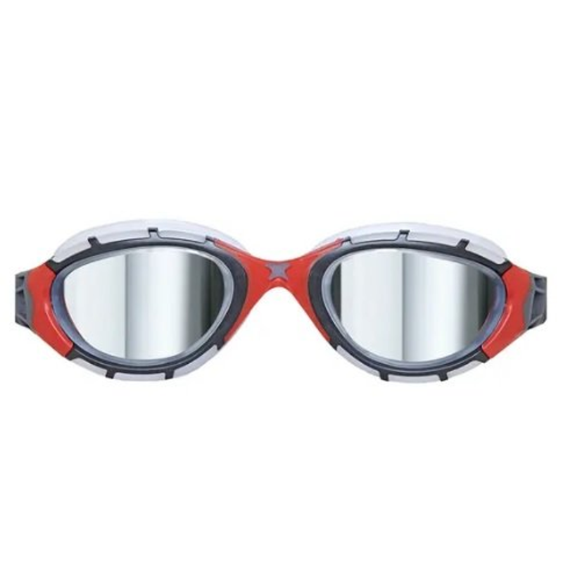 Gafas Zoggs Predator Flex Titanium Smaller Rojo Gris