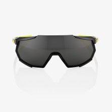 Gafas 100% Racetrap 3.0 negro amarillo con lentes Smoke negro 100% cycling