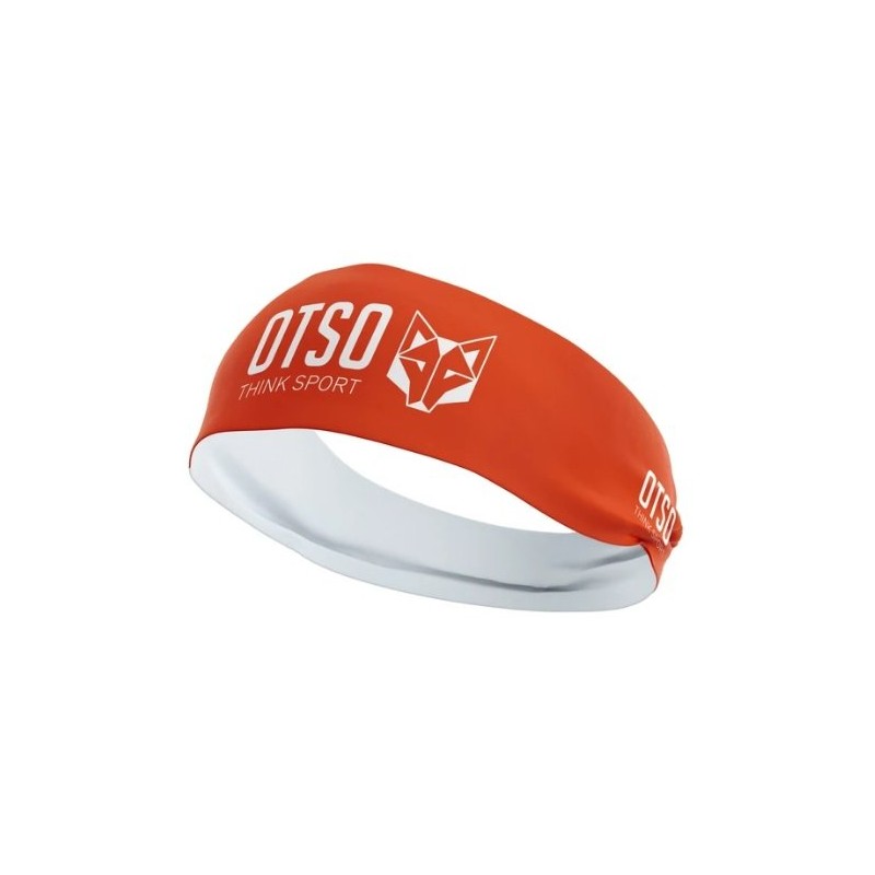 Headband Sport (Fluo Orange-White)
