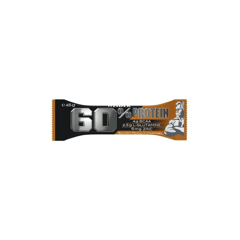 Barrita 60% proteína (BCAA+L-Glutamine) Weider