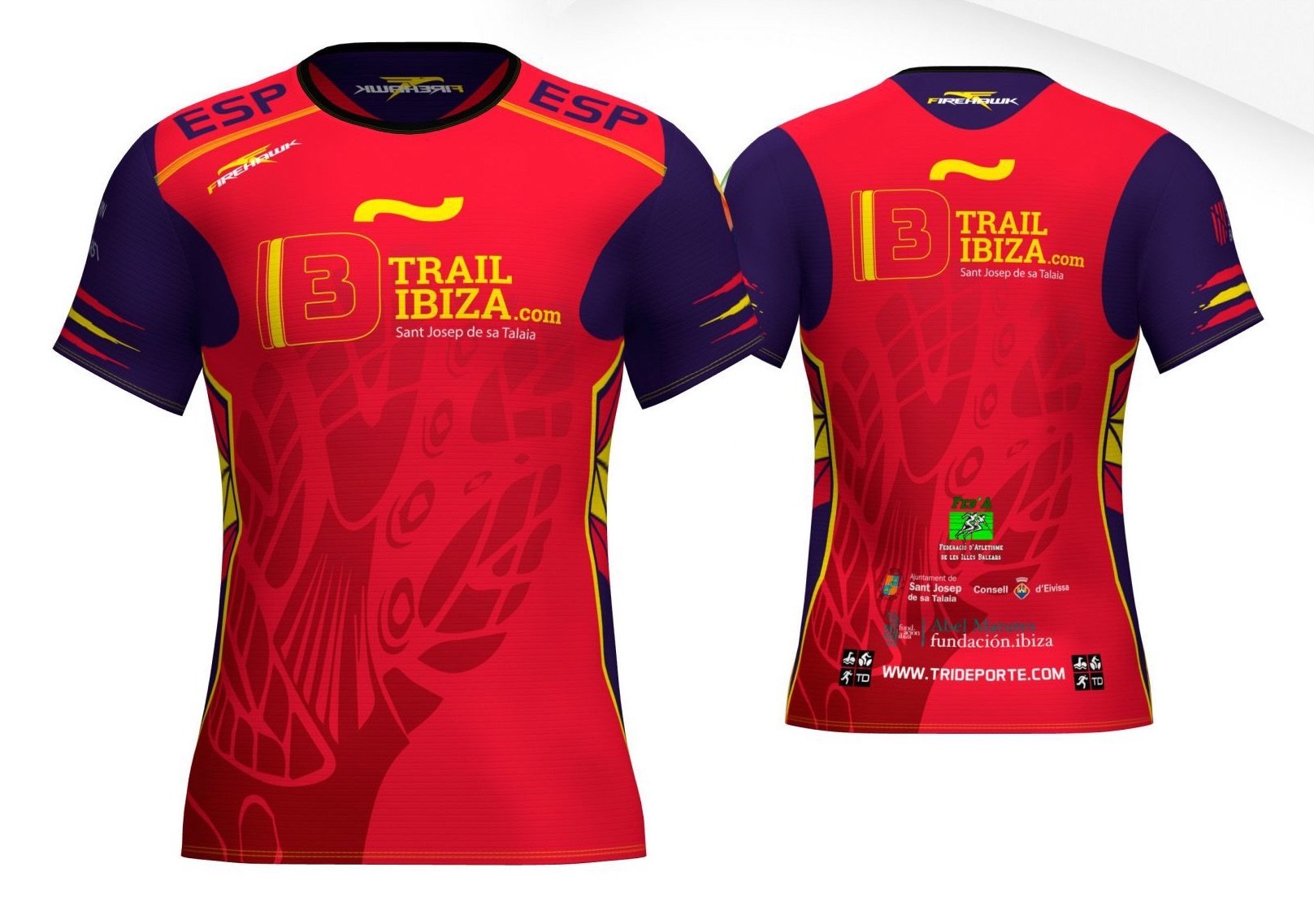 Camiseta Campeonato España Trail Running Trideporte -