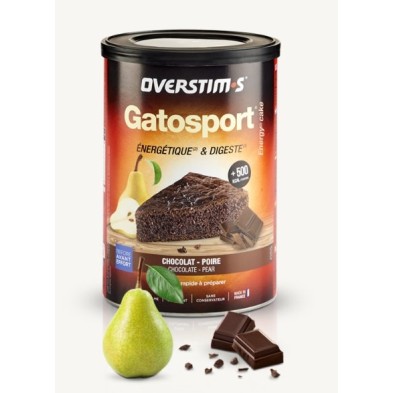 Gatosport Overstims chocolate/pera (400g)