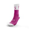 Calcetines Multideporte Otso Medium Fluor Pink/White