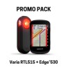 Pack Garmin Edge 530 y Varia RTL515