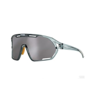 Gafas Eassun Paradiso gris brillante translúcido con lentes espejadas Smoke