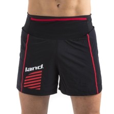 Pantalón Corto Land Tecnic (negro/rojo)