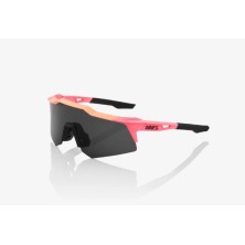 Gafas 100% Speedcraft XS rosa negro con lentes Smoke