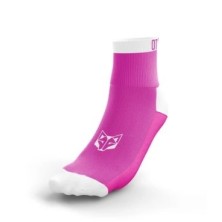 Calcetines Multi-Sport Otso Low Cut Fluo Pink & White