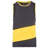 Camiseta La Sportiva Track sin mangas negro amarillo