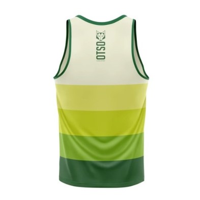 Camiseta Otso S/Manga Singlet Verde hombre