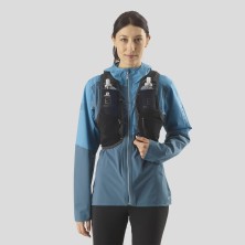 Chaleco Salomon Active Skin 4 Negro + 2 Soft Flask