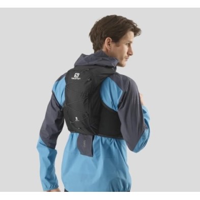 Chaleco Salomon Active Skin 8 negro + 2 Soft Flask
