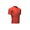 Camiseta Trail Half-Zip Fitted SS Red Clay