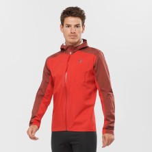 Chaqueta Salomon Bonatti Waterproof (goji berry/madder brown)