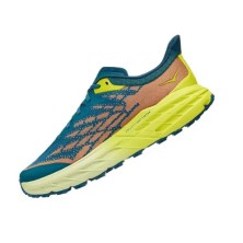 Zapatillas Hoka Speedgoat 5 azul naranja amarillo