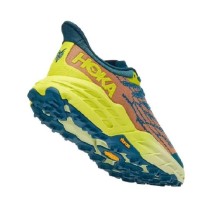 Zapatillas Hoka Speedgoat 5 azul naranja amarillo