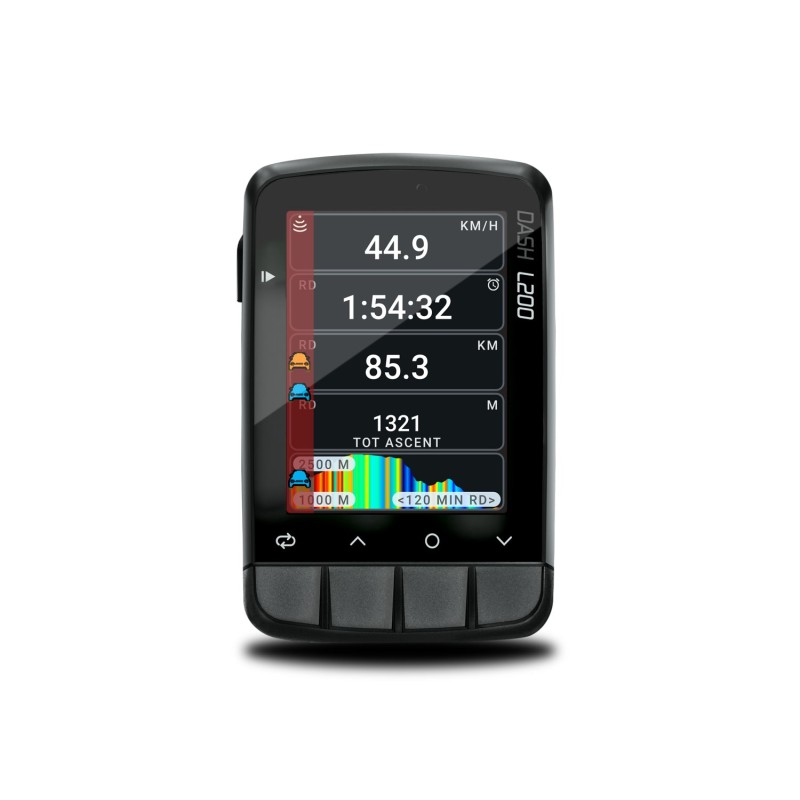 Ciclocomputador GPS Stages Dash L200