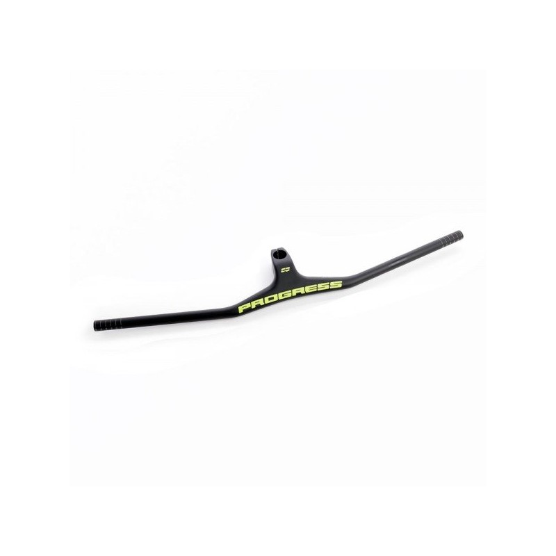 Manillar Progress PG 235 Cockpit 17º Carbon MTB amarillo
