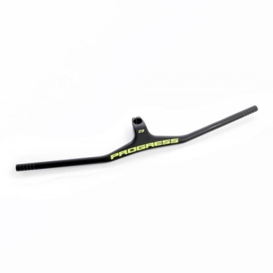 Manillar Progress PG 235 Cockpit 17º Carbon MTB amarillo