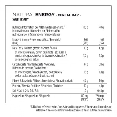 Barrita Natural Energy Cereal PowerBar