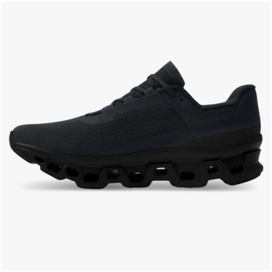 Zapatillas On Running Cloudmonster Mujer All Black