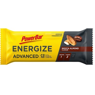 Barrita Powerbar Energize Advanced 55gr Mocca Almendra