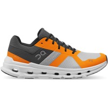 Zapatillas On Running Cloudrunner hombre gris / naranja