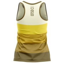 Camiseta Otso S/Manga Singlet amarillo mujer