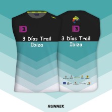 Camiseta sin mangas 3 Días Trail Ibiza 22