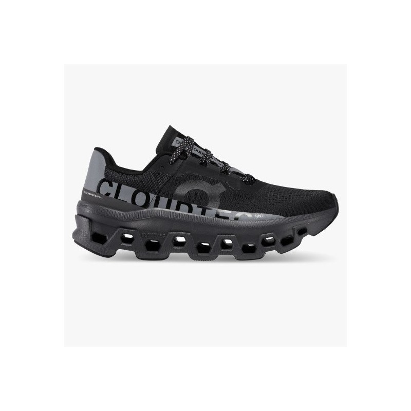 Zapatillas On Running Cloudmonster Lumos mujer negro
