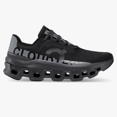 Zapatillas On Running Cloudmonster Lumos mujer negro