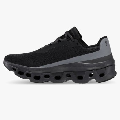 Zapatillas On Running Cloudmonster Lumos mujer negro