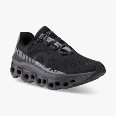Zapatillas On Running Cloudmonster Lumos mujer negro