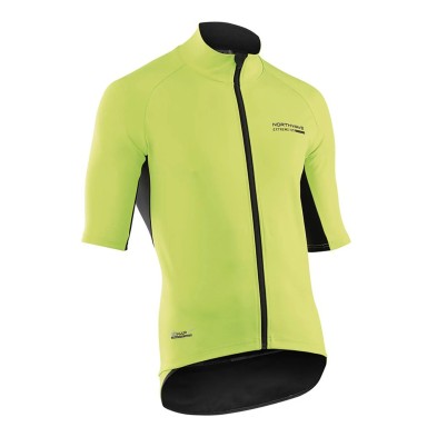 Chaqueta Northwave Extreme H20 manga corta amarillo fluor negro