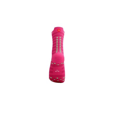Calcetines Compressport Pro Racing Ultralight High V4.0 Rosa