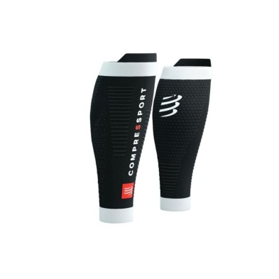 Pernera Compresion Compressport R2 3.0 negra blanca par