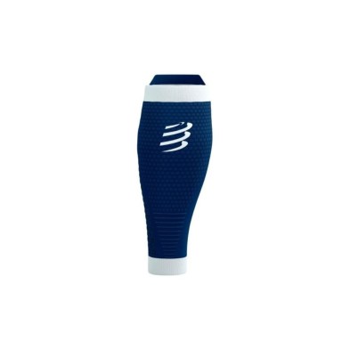 Pernera Compresion Compressport R2 3.0 azul blanco