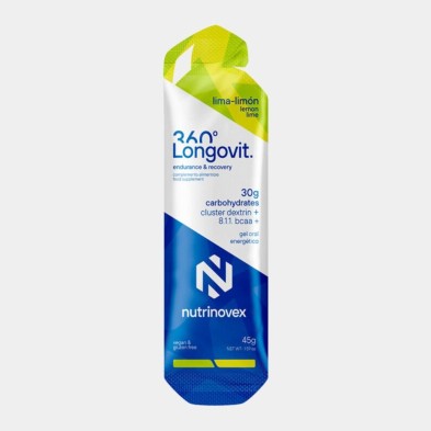Nutrinovex gel energético Longovit 360º Gel - Lima/Limón