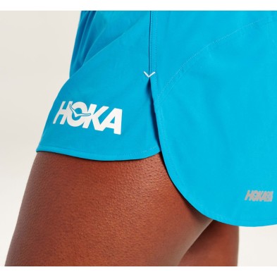Pantalones HOKA cortos deportivos 5" - DIVA BLUE