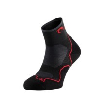 Calcetines Desafio negro/rojo