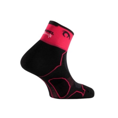 Calcetines Lurbel Desafio mujer negro/fucsia