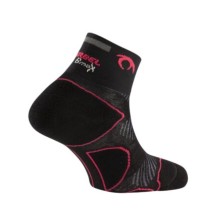 Calcetines Lurbel Distance mujer negro/fucsia