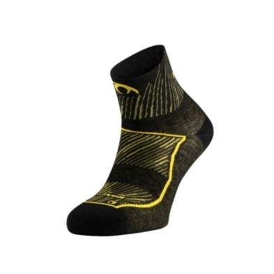Calcetines Lurbel Race Lyn Negro/Amarillo