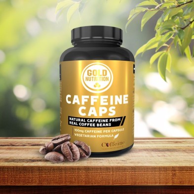 Gold Nutrition Cafeína 90 cápsulas caffeine
