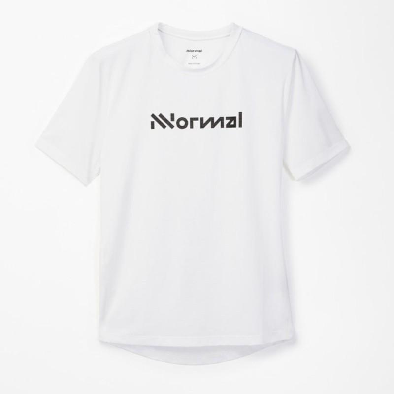 Camiseta Manga corta NNormal Race T-Shirt hombre blanca