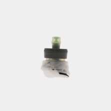 Bidón plegable Soft Flask 0,25L - clear/negro de Inov-8 plegada