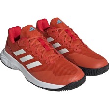 Zapatillas Adidas Gamecourt 2.0 Tennis hombre rojo pareja