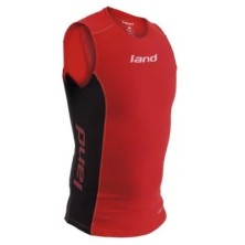Camiseta sin mangas Dust Pro roja negra