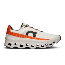 Zapatillas On-Running Cloudmonster hombre Undyed-White/Flame