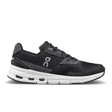 Zapatillas On Running Cloudrift mujer negra blanca